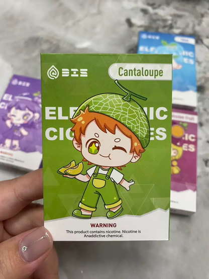 DIS迪斯煙彈 一代電子煙霧化彈 敲可愛少女包裝【3顆裝】