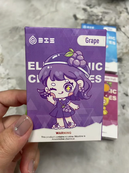 DIS迪斯煙彈 一代電子煙霧化彈 敲可愛少女包裝【3顆裝】