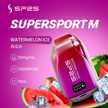 SP2S抛棄式12000口【超長續航＋電量顯示】